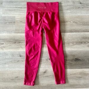 NVGTN Pink booty shaping Leggings